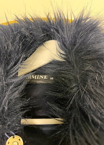 Koyu Lacivert Uzun Kadın Kaban - Görsel 6