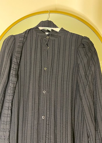 Siyah balık model Uzun Kadın Elbise - Görsel 5