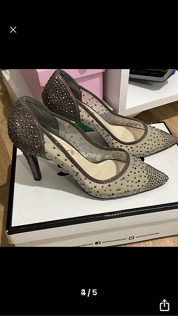 Diğer Taşlı stiletto