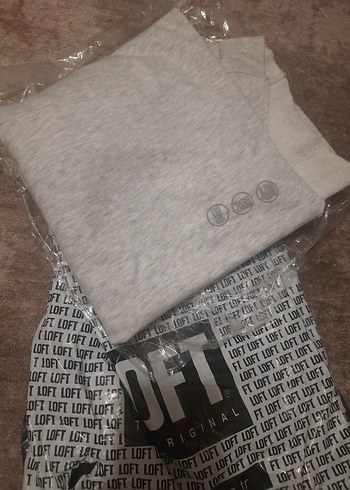 Loft Erkek Gri Kolsuz lift sweat