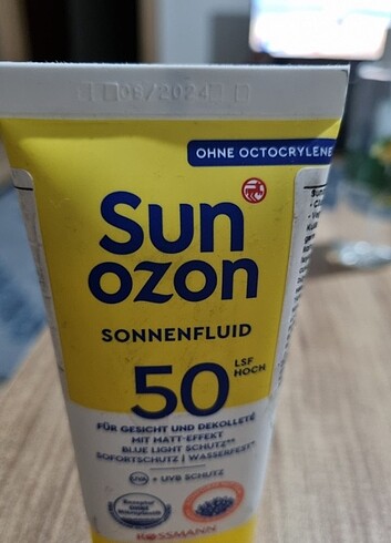 Sun ozon güneş kremi