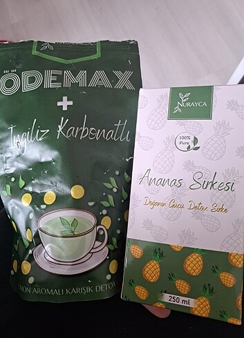 Nurayca ödemax ve anans sirkesi