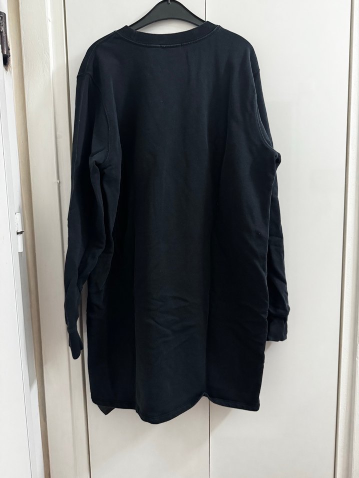 Calvin Klein Siyah Oversize Sweatshirt - Görsel 2
