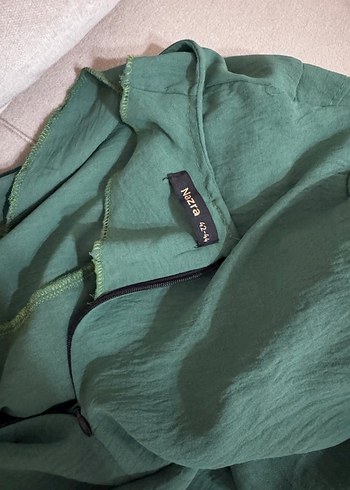 Yeşil Uzun Elbise - Görsel 3