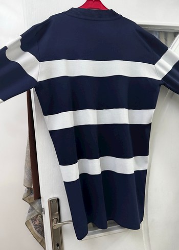 Lacivert kazak tunik - Görsel 3