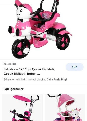 Çocuk bisikleti