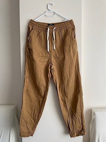 bershka camel pantolon
