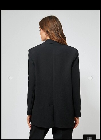 Siyah Blazer Ceket
