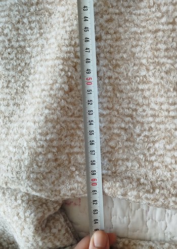 Bej Fermuarlı bayan Polar Sweatshirt - Görsel 9