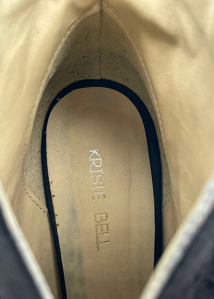 Vintage Love Dolgu Topuk %70 İndirimli. - Görsel 4