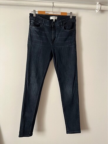 40 Beden Lacivert MANGO kot pantolon