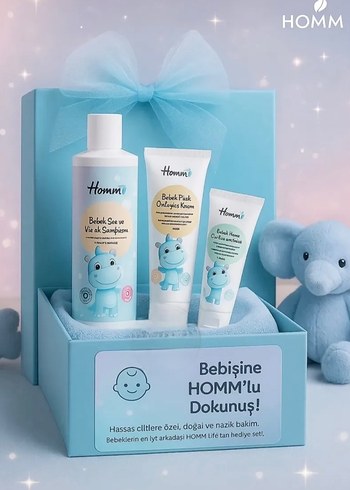 Homm Bebek Pişik Önleyici Krem & şampuanı - Görsel 3