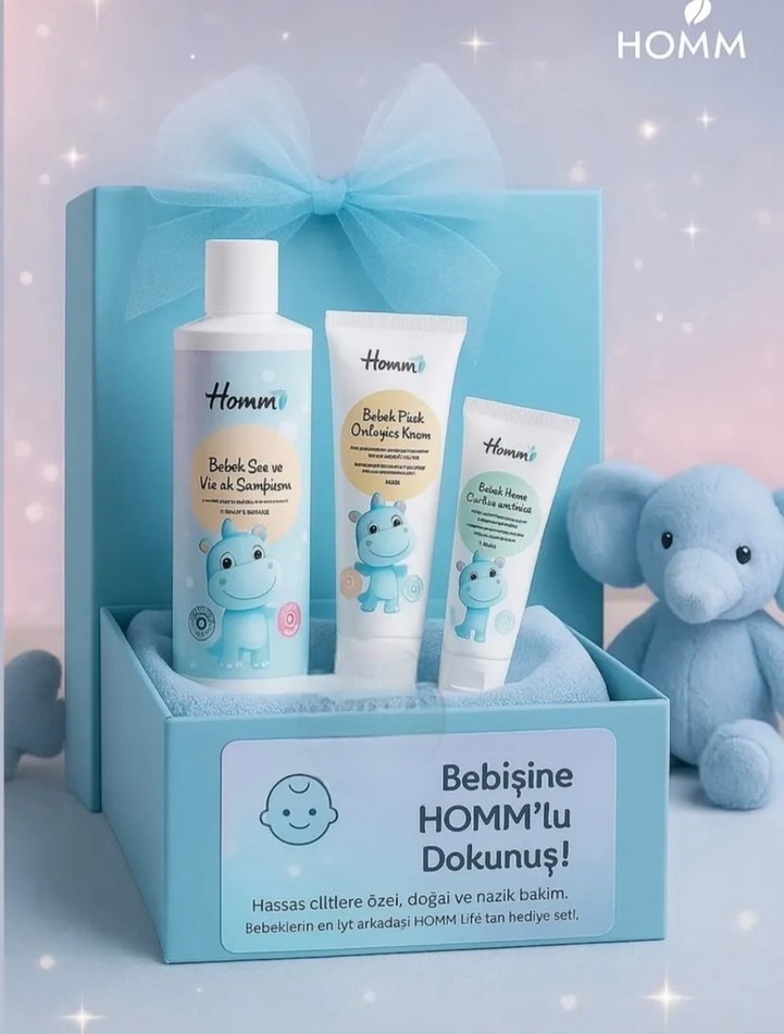 Homm Bebek Pişik Önleyici Krem & şampuanı - Görsel 3