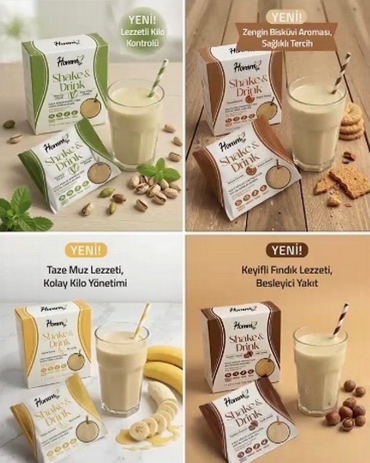 Homm bitkisel Lifli Sebze Çorbası ve Shake drink içiceklerimiz - Görsel 2