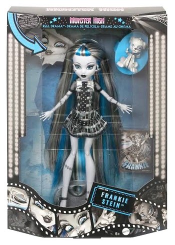 Monster High Reel Drama Frankie Stein Bebek