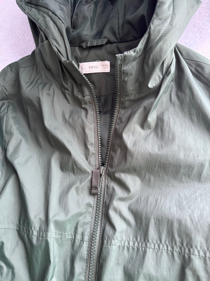 Gri Kapüşonlu Fermuarlı Erkek Çocuk Ceketi - Görsel 3