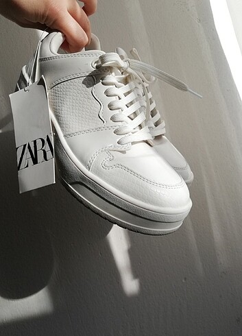 Zara ZARA Beyaz Sneaker