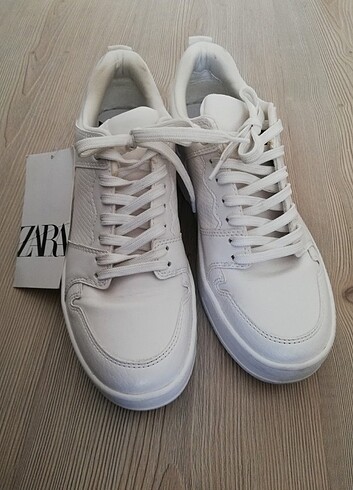 37 Beden ZARA Beyaz Sneaker