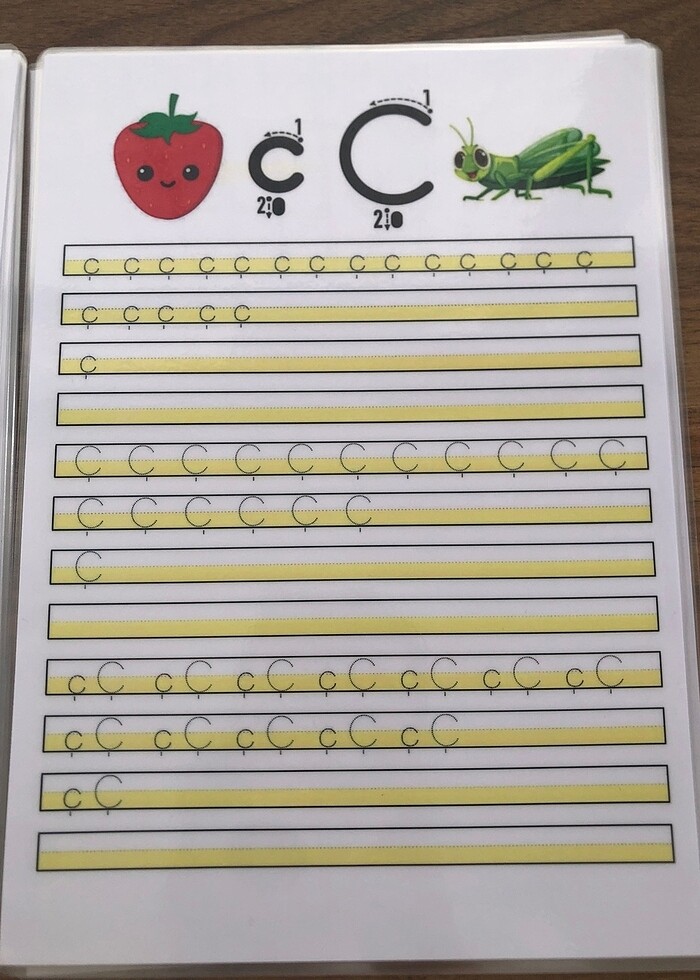 Alfabe yazsil - Görsel 3