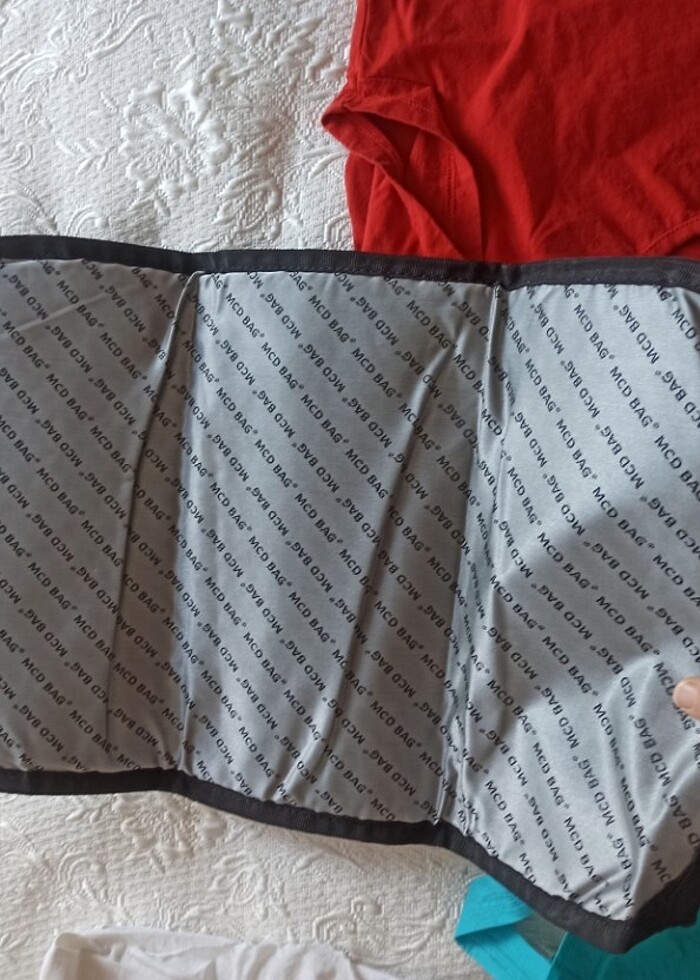 Anne Bebek bakım çantası  kiremit rengi - Görsel 5