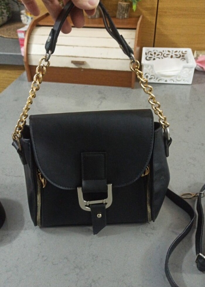 Askılı kol çantası  - Görsel 2