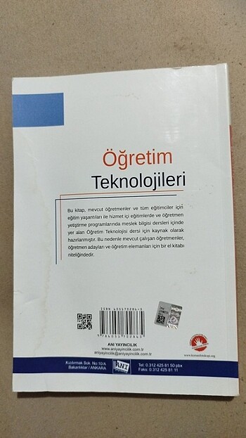 Öğretim Teknolojileri - Prof. Dr. Tuğba Yanper Yelken