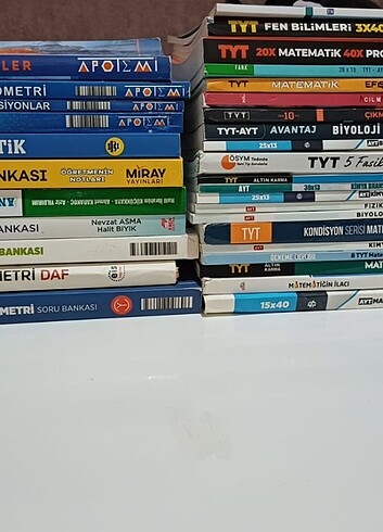 TYT AYT YKS KİTAPLARI 