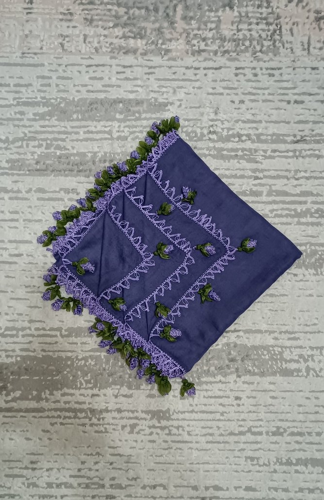 ÇOK ŞIK KURDELE İŞİ OYALI YAZMA - Görsel 3