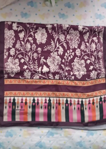 ŞIK BURSA CEMRE İPEK FULAR ŞAL... - Görsel 2