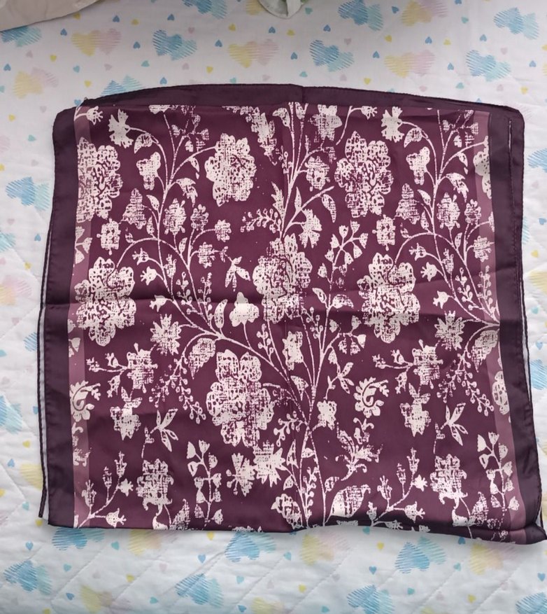 ŞIK BURSA CEMRE İPEK FULAR ŞAL... - Görsel 3