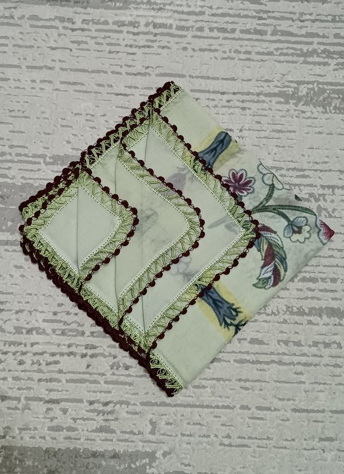 1 METRELİK BÜYÜK BOY HEDİYELİK VE ÇEYİZLİK OYALI YAZMA - Görsel 2