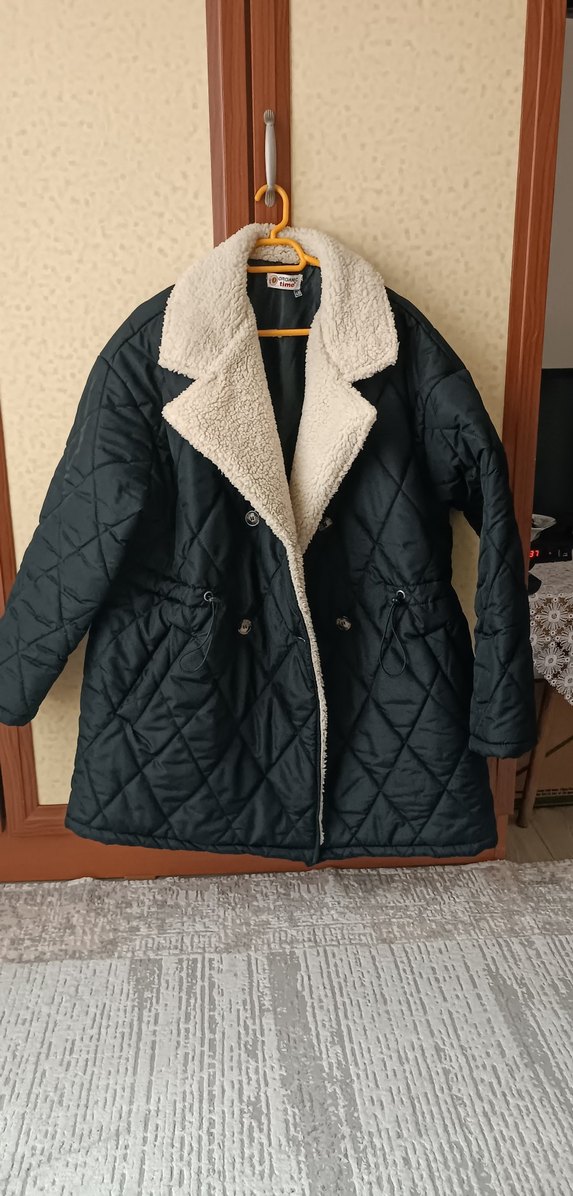 50 BEDEN KÜRK YAKALI KABAN... SON FİYATTIR... - Görsel 2