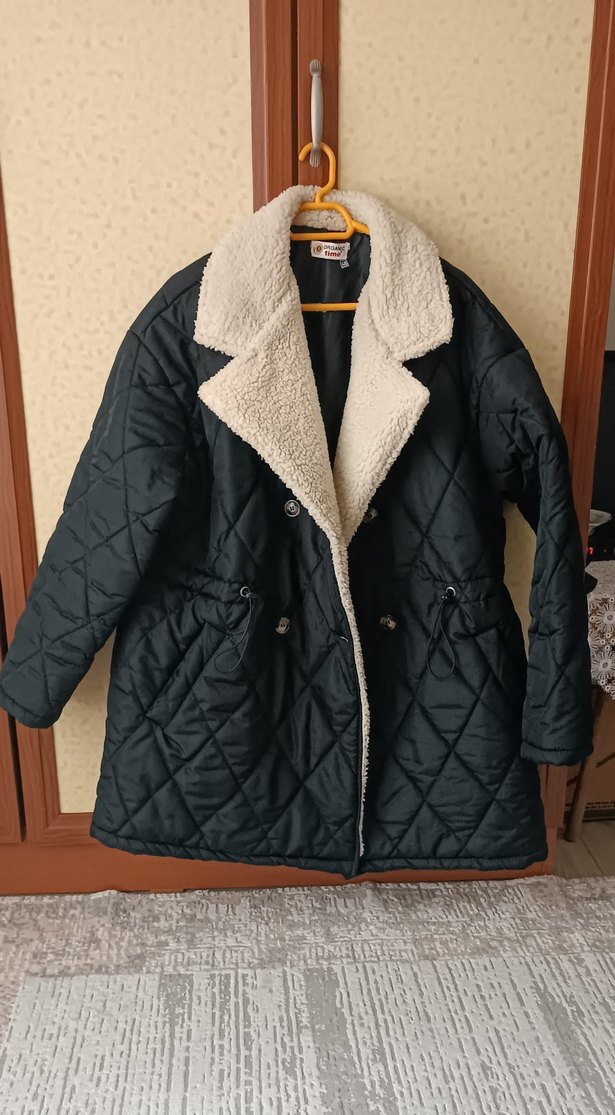 50 BEDEN KÜRK YAKALI KABAN... SON FİYATTIR... - Görsel 3