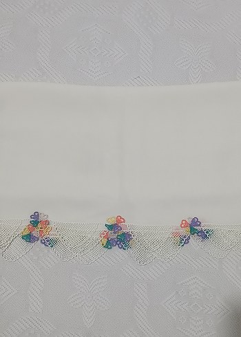 SIFIR KULLANIM İĞNE OYALI NAMAZ ÖRTÜSÜ - Görsel 3