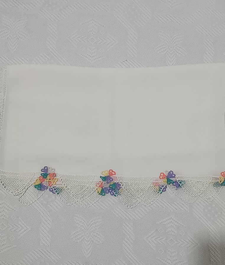 SIFIR KULLANIM İĞNE OYALI NAMAZ ÖRTÜSÜ - Görsel 3