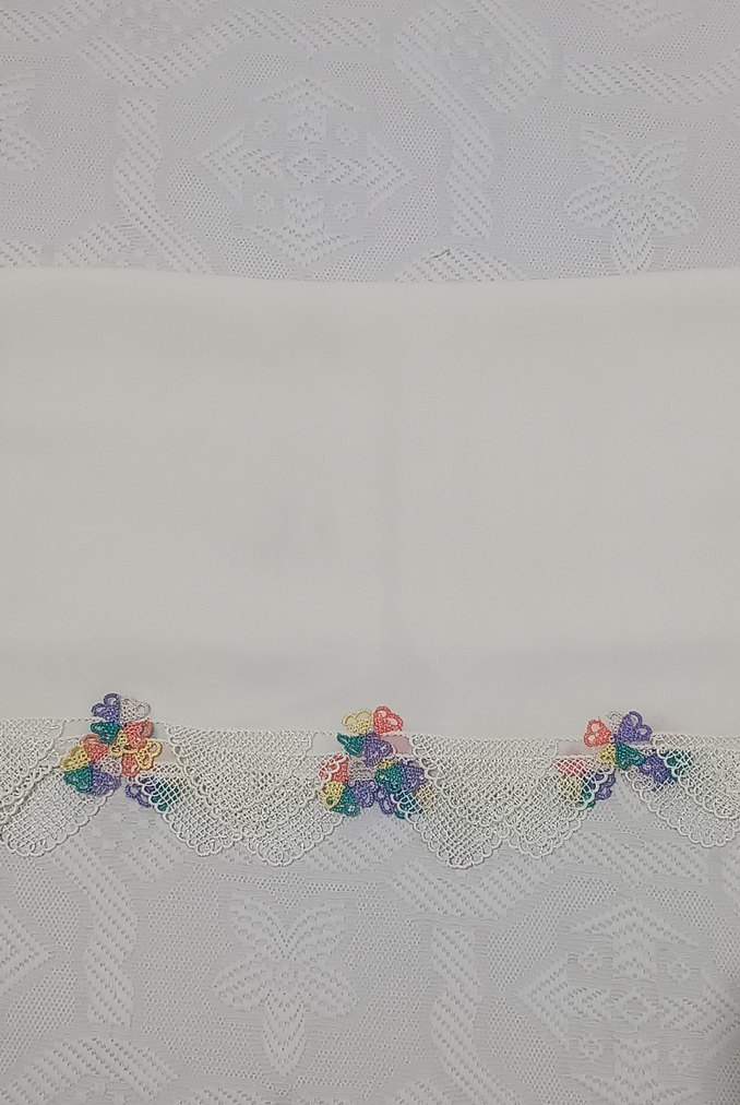 SIFIR KULLANIM İĞNE OYALI NAMAZ ÖRTÜSÜ - Görsel 2