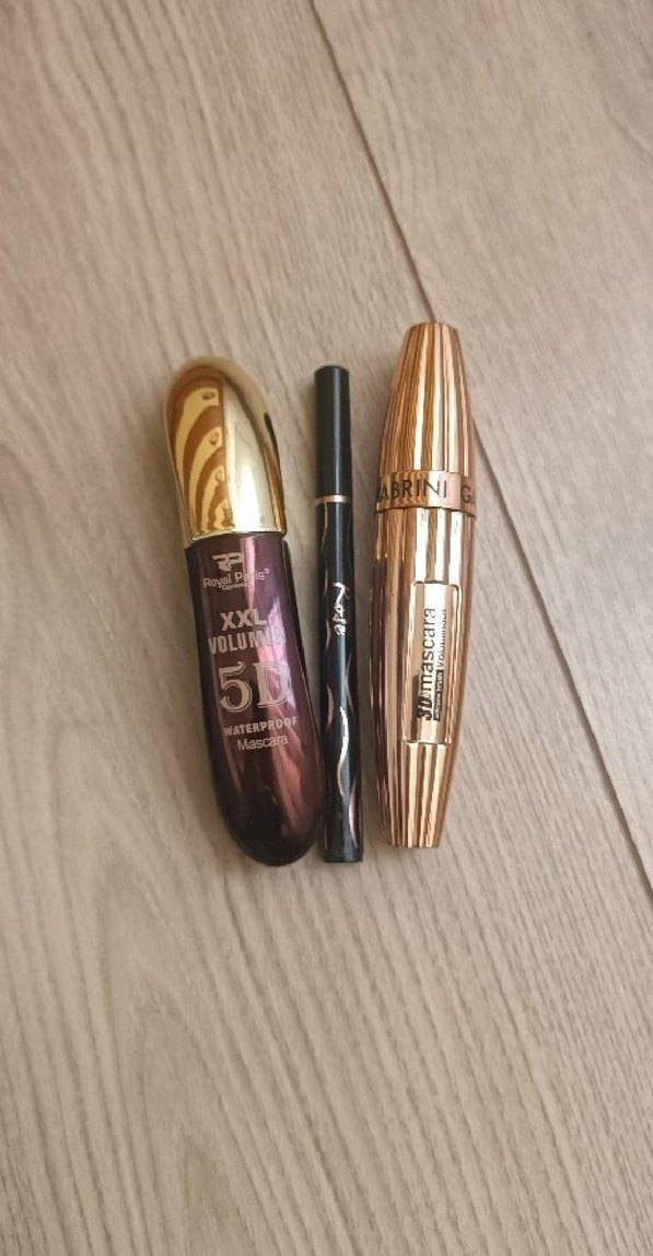 1 KEZ KULLANILMIŞ 2 ADET HACİM RİMELİ VE EYELİNER - Görsel 2