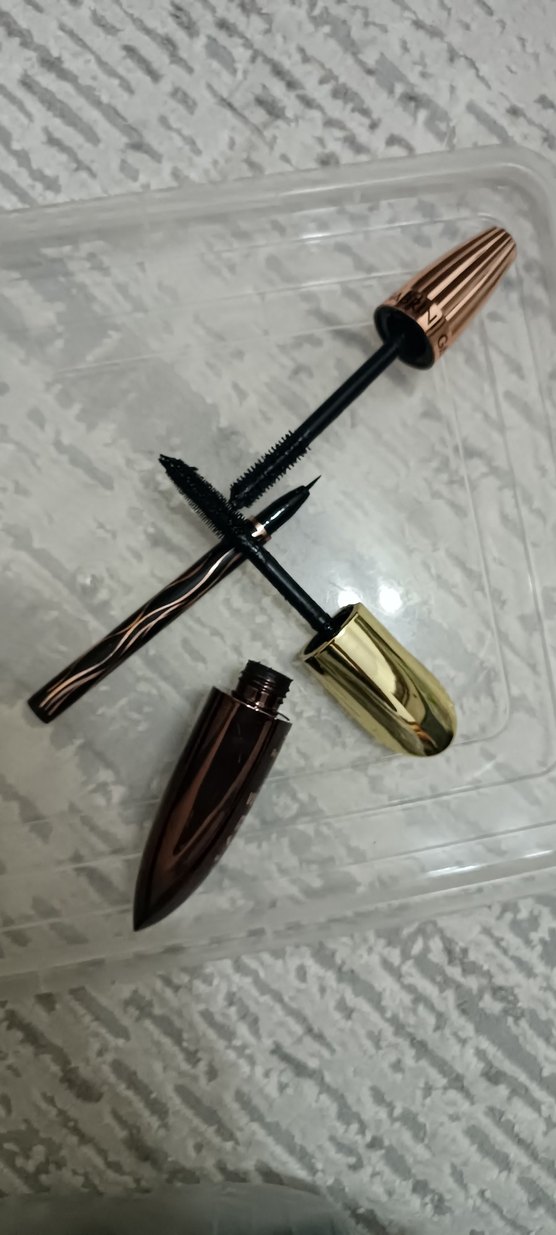 1 KEZ KULLANILMIŞ 2 ADET HACİM RİMELİ VE EYELİNER - Görsel 4