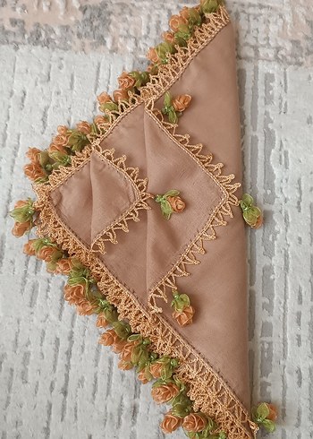 ÇOK ŞIK KURDELE İŞİ TIĞ OYALI YAZMA - Görsel 2