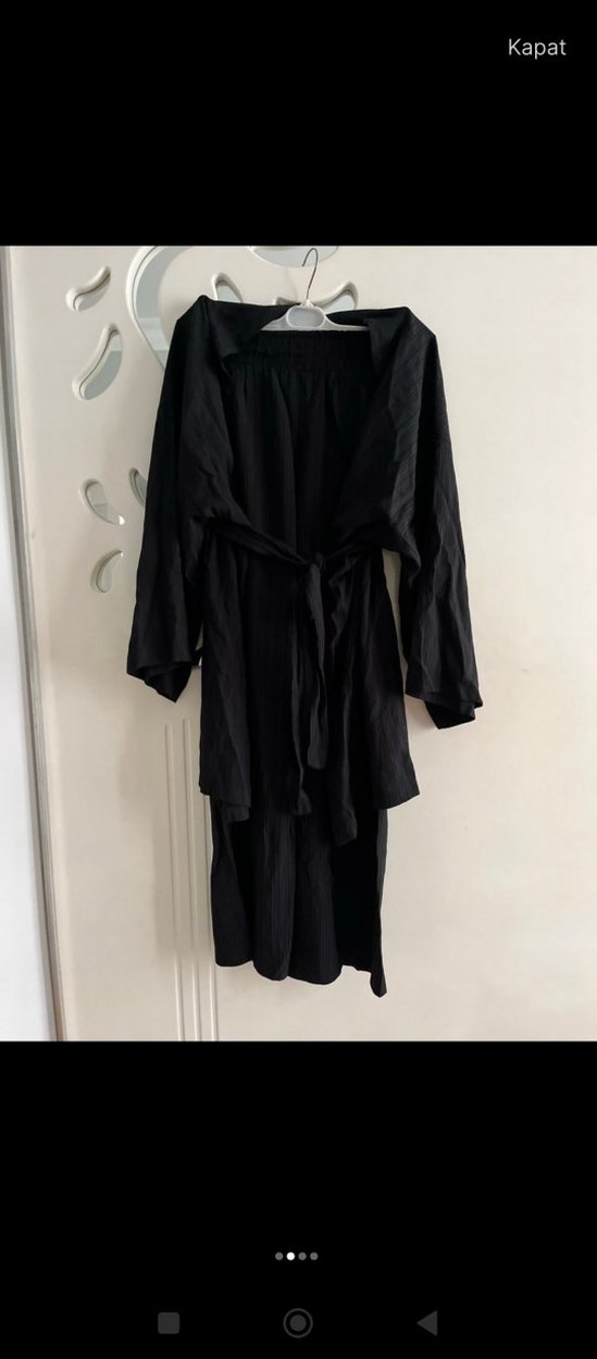 Siyah Uzun Kollu ikili takım - Görsel 2