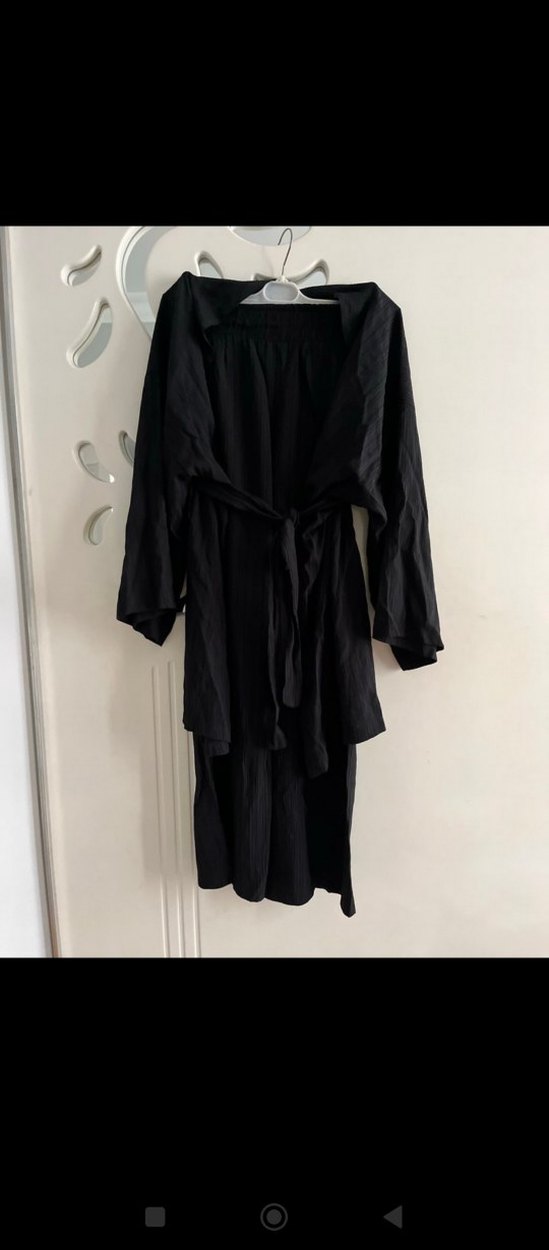 Siyah Uzun Kollu ikili takım - Görsel 3