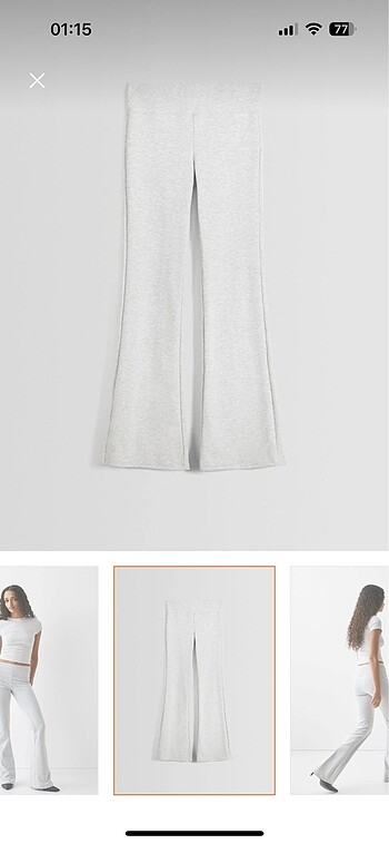 xs Beden gri pantolon