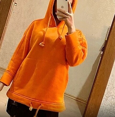 İçi şardonlu kalın Sweatshirt