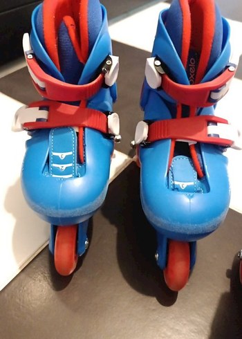 Mavi Erkek Spor Patenleri Velcro Kayışlı