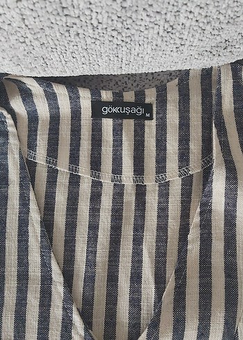 Düğmeli Keten Kadın Yelek - Görsel 2