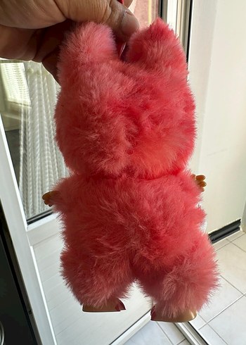 LISANSLI Pembe Peluş LABUBU Oyuncak Sevimli Canavar - Görsel 2