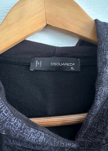 Gri Kapüşonlu Örme Sweatshirt - Görsel 3