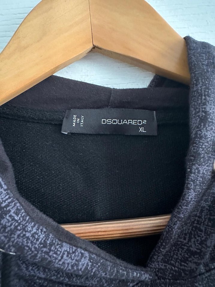 Gri Kapüşonlu Örme Sweatshirt - Görsel 3