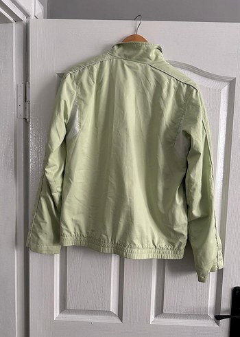 Yeşil Fermuarlı Kadın Spor Ceket - Görsel 2