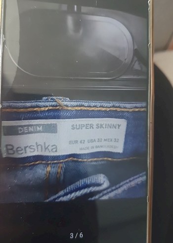 erkek Mavi Kemerli Normal Boy Jean - Görsel 3